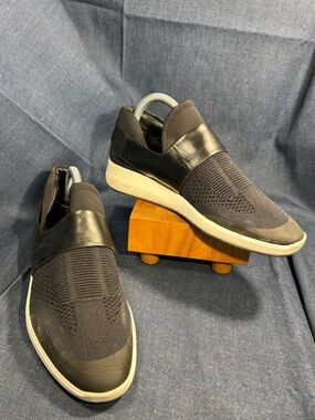 Via spiga leather slide in athletic shoes elegant 5